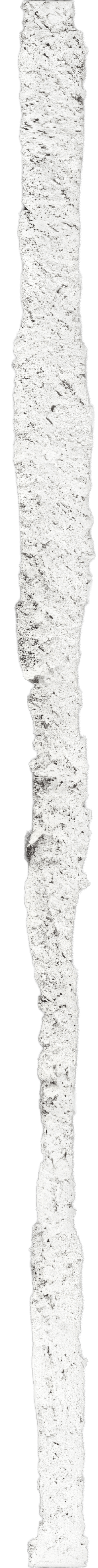 Bord de papier déchiré